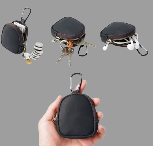 Crazy Horse Leather Coin Wallet