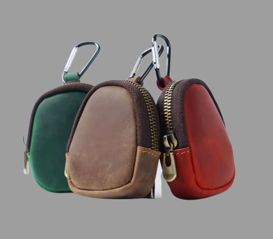 Crazy Horse Leather Coin Wallet