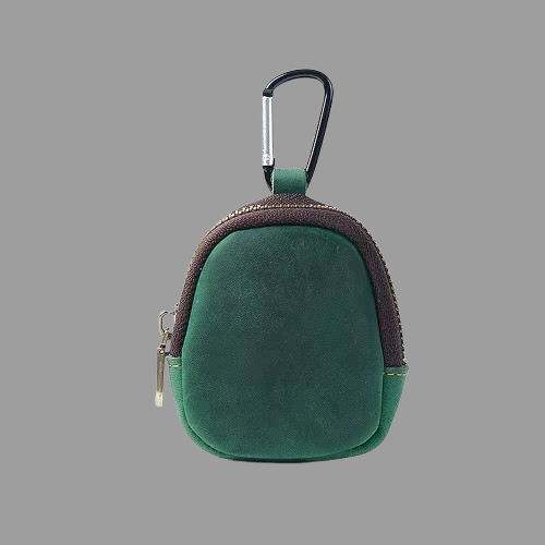 Crazy Horse Leather Coin Wallet