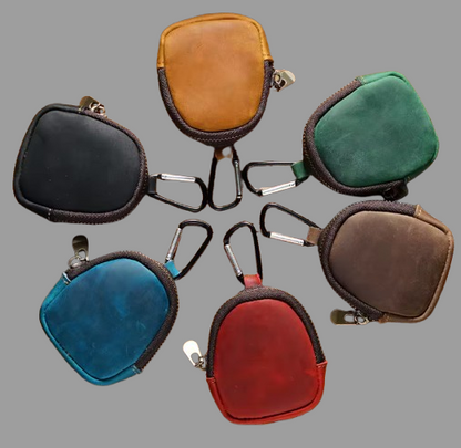 Crazy Horse Leather Coin Wallet